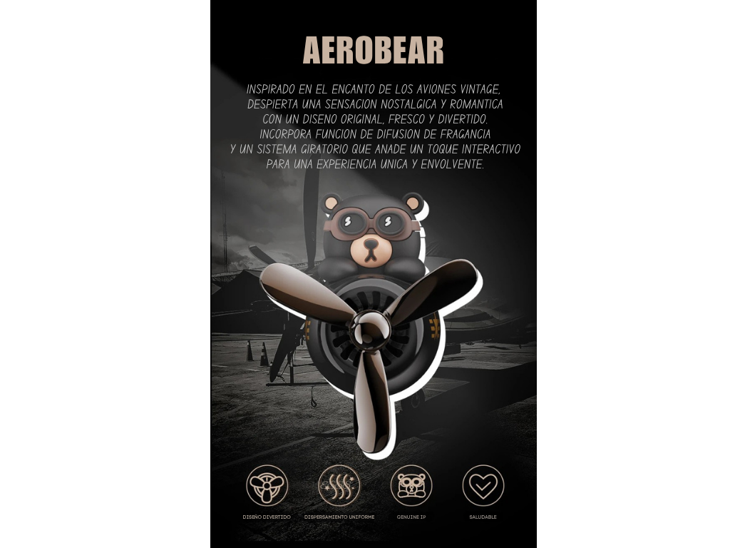 AEROBEAR AMBIENTADOR PARA COCHE