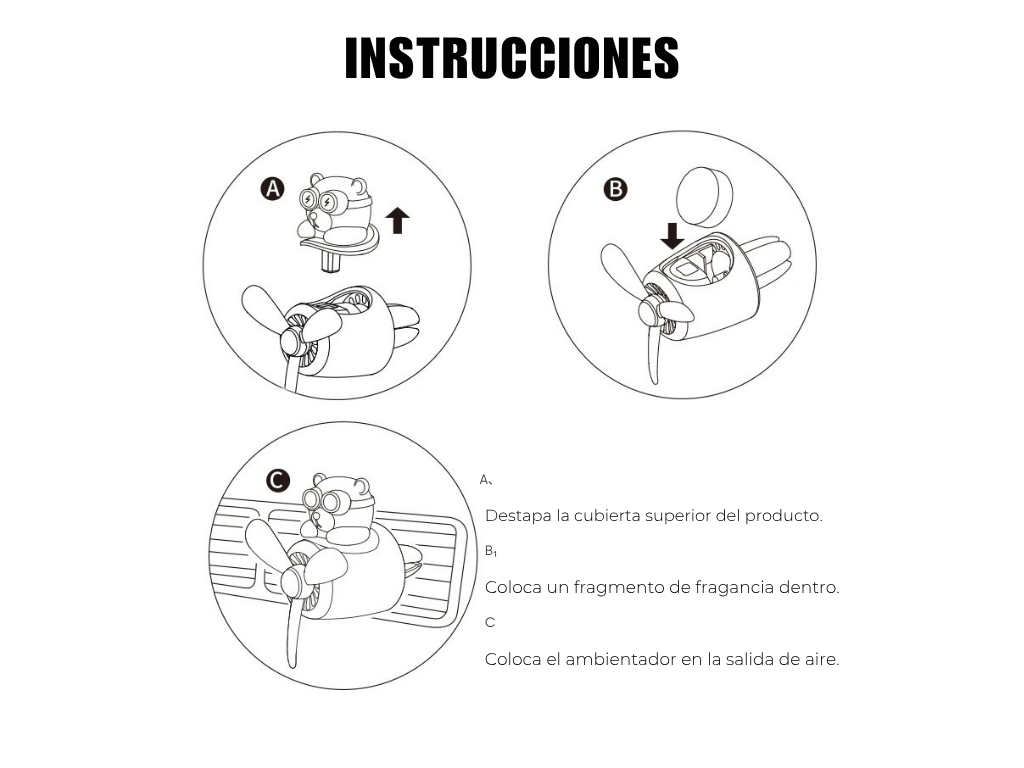 AEROBEAR AMBIENTADOR PARA COCHE
